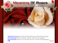 meaningofroses.net