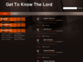 gettoknowthelord.com