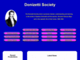 donizettisociety.com