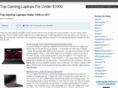 gaminglaptopsunder1000.com