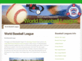 worldbaseballleague.net