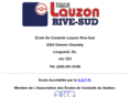 ecoledeconduitelauzonrivesud.com