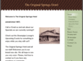 theoriginalspringshotel.com