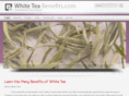 whiteteabenefits.com