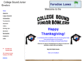 collegeboundjuniorbowlers.com