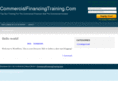 commercialfinancingtraining.com