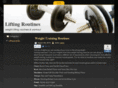 liftingroutines.info