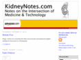 kidneynotes.com