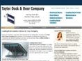 taylordockanddoor.com