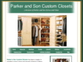 parkercustomclosets.com