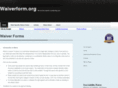 waiverform.org