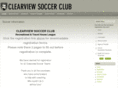 clearviewsoccerclub.com