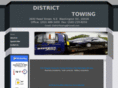 districttowing.com