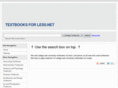 textbooksforless.net