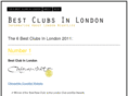 bestclubsinlondon.org