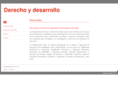 derechoydesarrollo.org