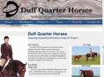 duffquarterhorses.com