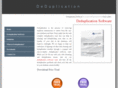 deduplicationsoftware.org