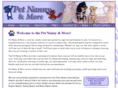 thepetnannyandmore.com