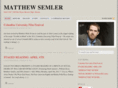 matthewsemler.com