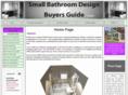smallbathroomdesignandbuyersguide.com