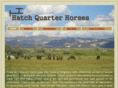 hatchquarterhorses.com