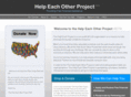 helpeachotherproject.com