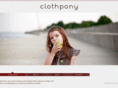 clothpony.com