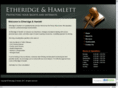 etheridgeandhamlettlaw.com