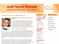 goldtennisbracelet.net