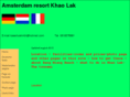 amsterdamresortkhaolak.com