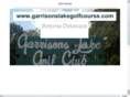 garrisonslakegolfcourse.com