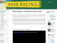 whosracing.com