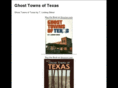 ghosttownsoftexas.com