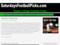 saturdaysfootballpicks.com