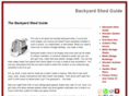backyardshedguide.com
