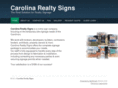 carolinarealtysigns.biz