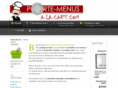 porte-menus-a-la-carte.com