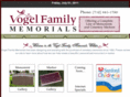 vogelfamilymemorials.com