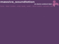 massivesoundlotion.com
