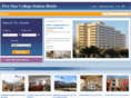 fivestarcollegestationhotels.com