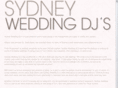 sydneyweddingdjs.com