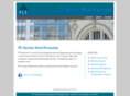 pcserviceswordprocessing.com
