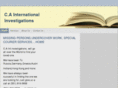 cainternationalinvestigations.com