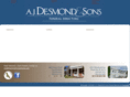 ajdesmondfamilyfuneralhome.com