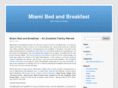 miamibedandbreakfast.org