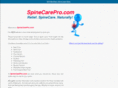 spinecarepro.com
