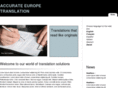 accurateeuropetranslation.com