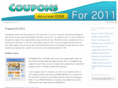 couponsfor2011.org