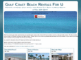 gulfcoastbeachrentalsforu.com